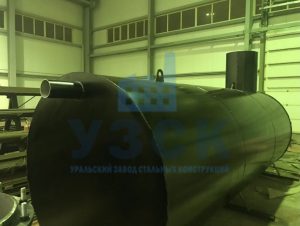 Резервуар горизонтальный стальной наземный в Красногорске