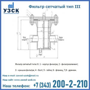Фильтр сетчатый ФС по Т-ММ-11-2003 в Красногорске