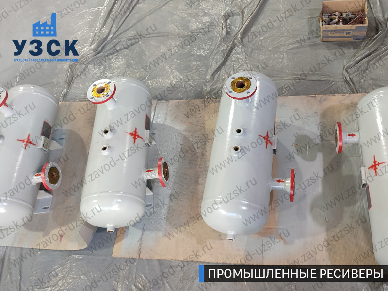 фотография емкостных ресиверов газа Красногорск